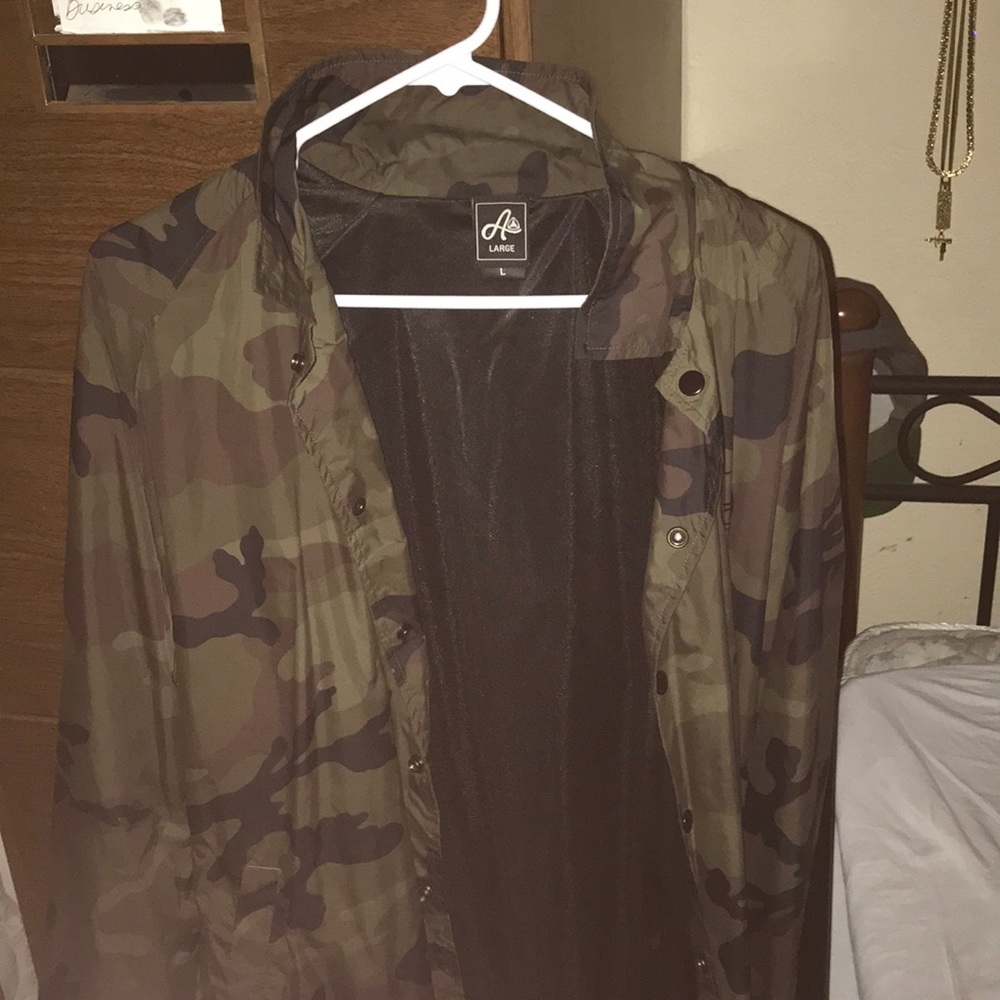 Active Camo Windbreaker